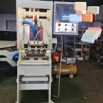 High Quality Solid Laundry Soap Cutting Machine/Hot Sale Bath Soap Making Machine/Small Soap Production Line Competitive